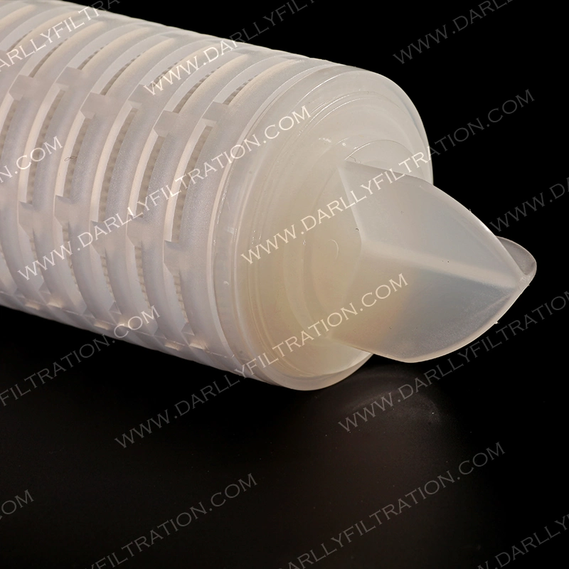 Darlly Micron Pleated Hydrophobic PTFE Filter Element for Fermentation Feed Air