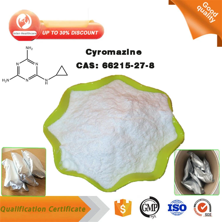 Alta calidad Veterinaria insecticida pesticida ciromazina polvo CAS 66215-27-8 Ciromazina