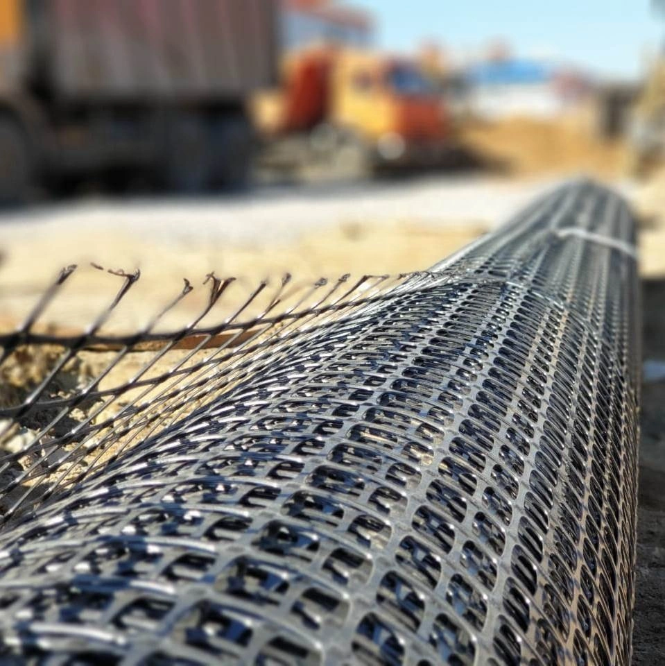 Venda por grosso de plástico PP Geogrid Biaxial para indústria de criação