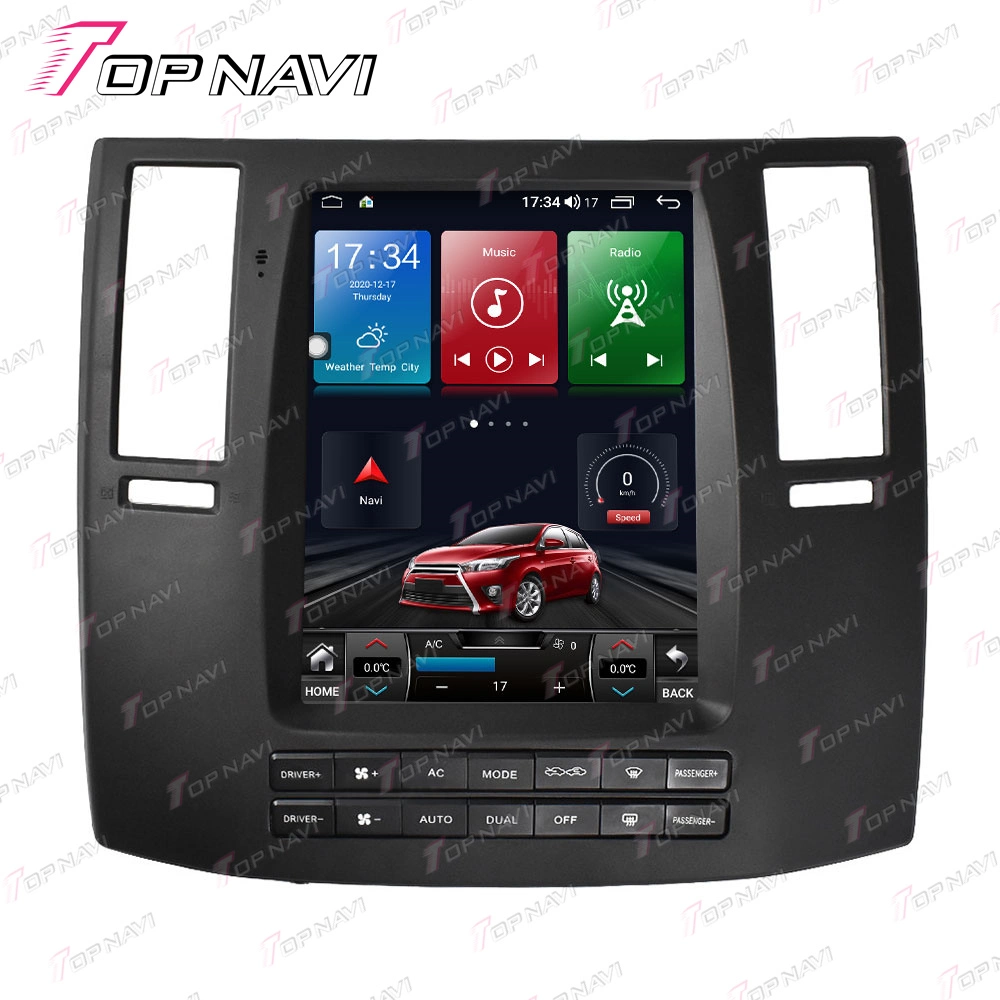 Android 10 pour Infiniti FX35 2008 2009 2010 2011 10.4 Radio de voiture de pouces lecteur vidéo multimédia navigation GPS stéréo