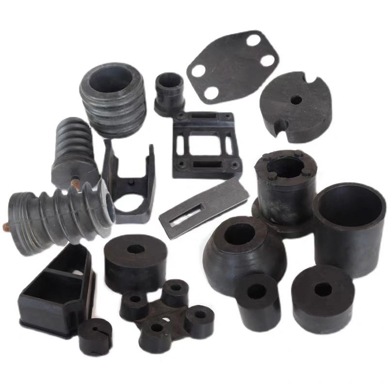 Factory Injection or Flat Vulcanizing Molding EPDM Cr Nr NBR Sil Rubber Auto Parts for Sealing/Protective/Dustproof