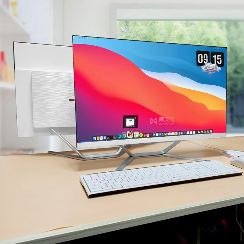 Novo produto 21.5" AIO laptops Monoblock para jogos empresariais Desktop de computador de secretária tudo-em-um Barebone