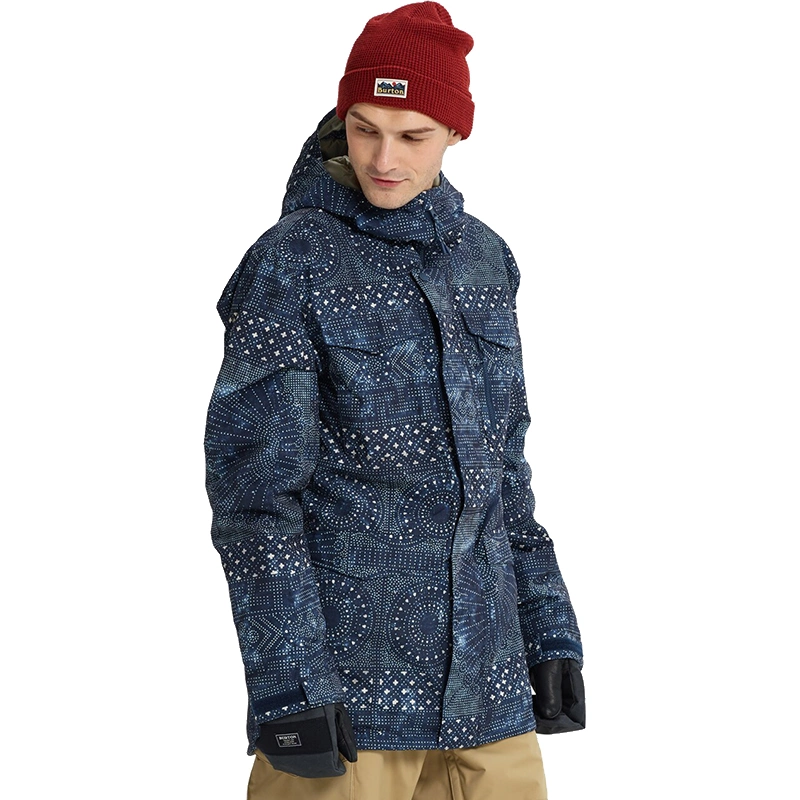 Chaqueta de snowboard europea para exteriores, impermeable, cortavientos