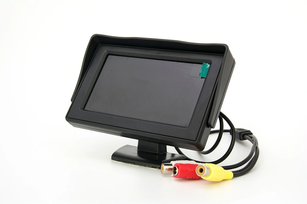 4.3 Inch Parking Monitor with Rear View Car Camera Glass Lens + 6m 10m RCA Video Cable