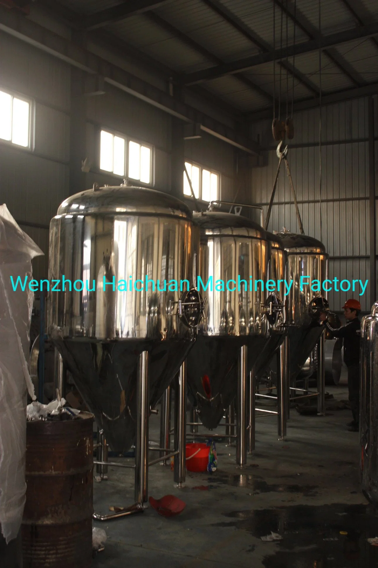 Industrial Beer Factory Beer Brewing Equipment Beer Conical Fermentation Tanks