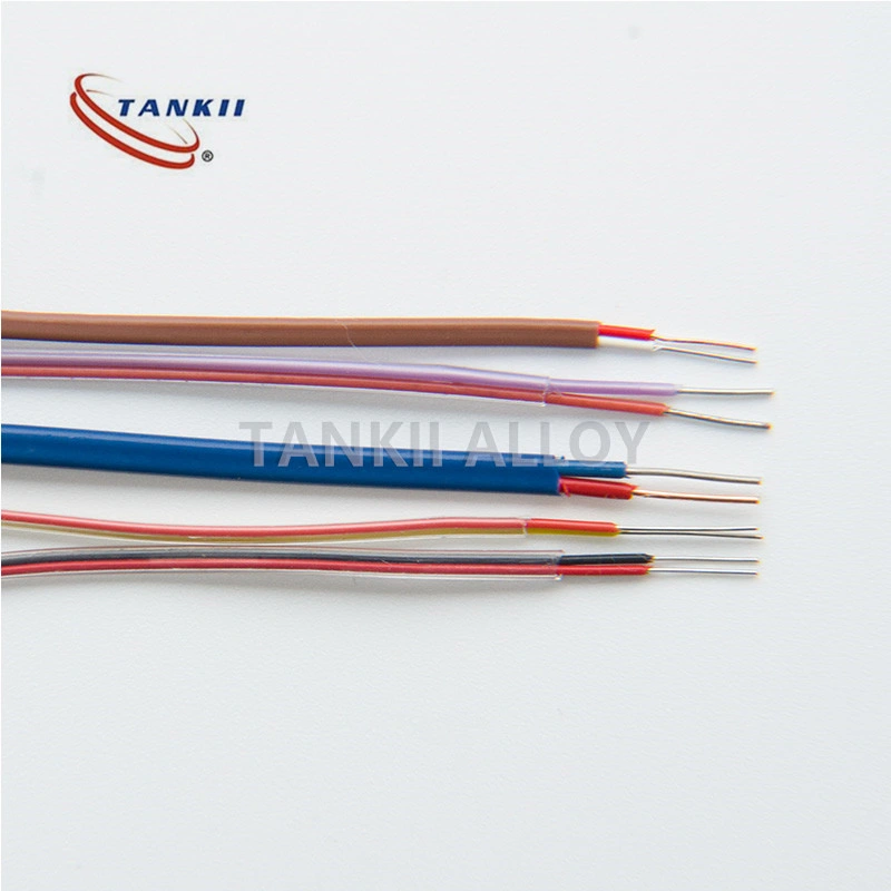 Cable de termopar de codificación de color ANSI tipo K / J / T