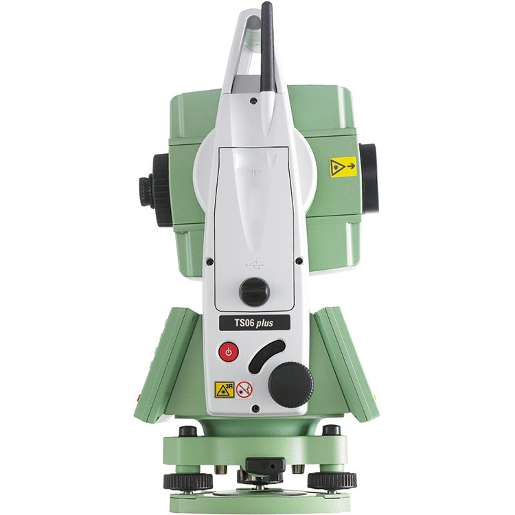 Leika Ts 06 Electronic Total Station Easy to Carry and Setup Total Station Dual-Axis Liquid Tilt Sensor Total Station