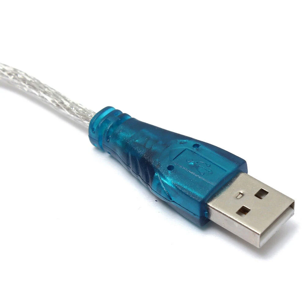 USB 2,0 a RS232 Puerto serie DB9 9 pines macho Adaptador de convertidor cable PDA GPS VGA