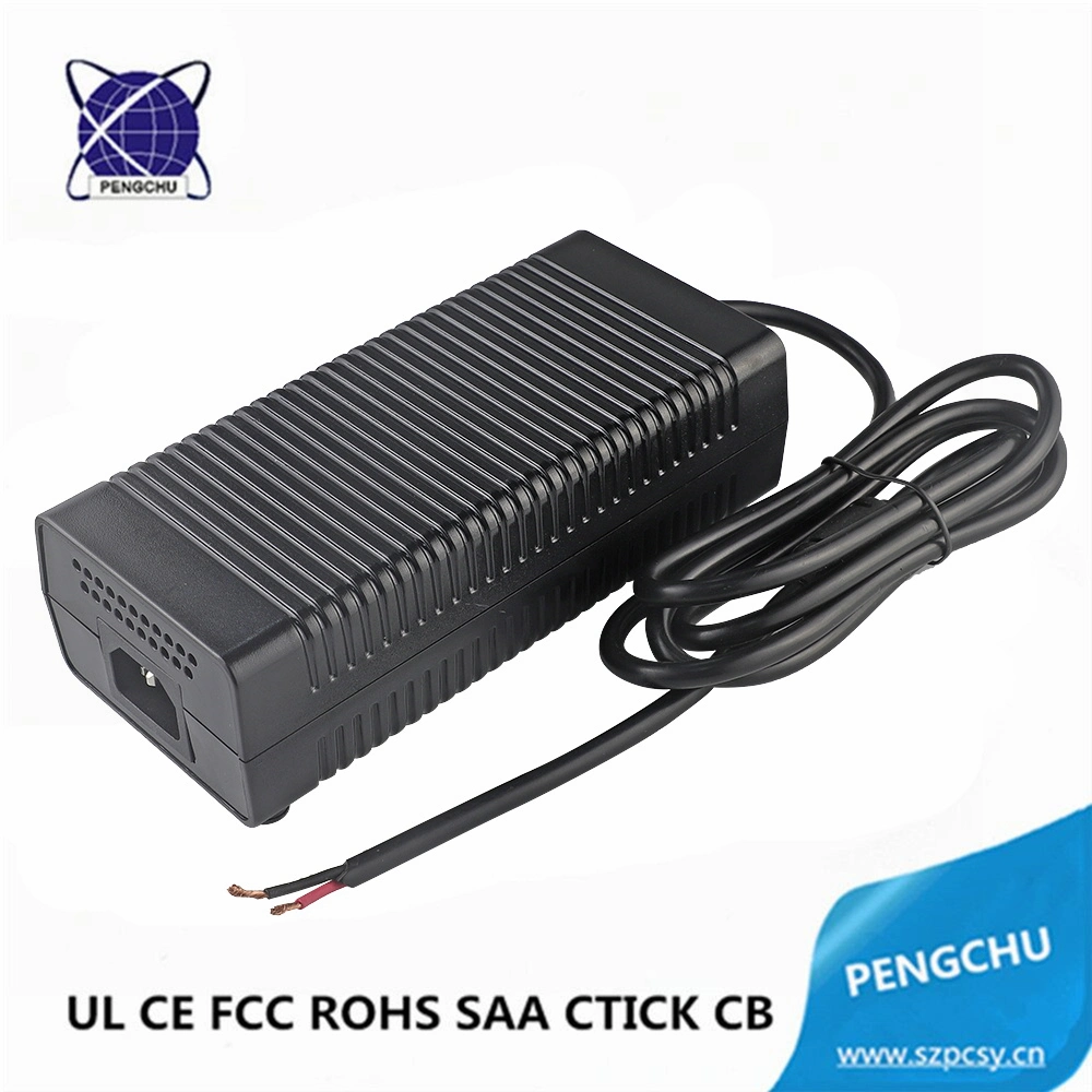 Desktop DC 58.4V 3.5A LiFePO4 Battery Charger for Electric Car