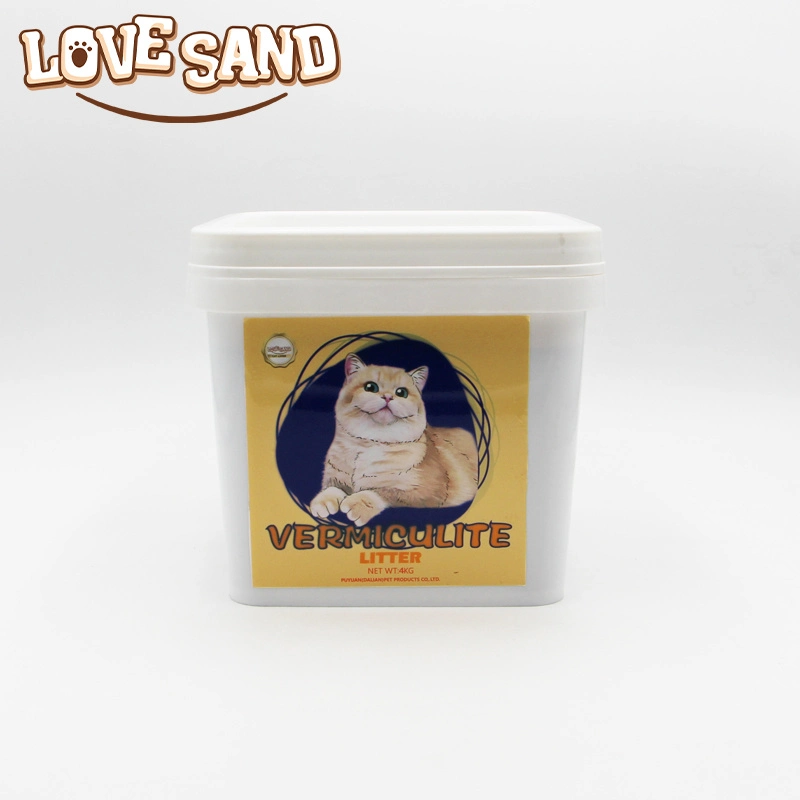 Vermiculite Cat Litter with Low Density Pet Products Factory Supply