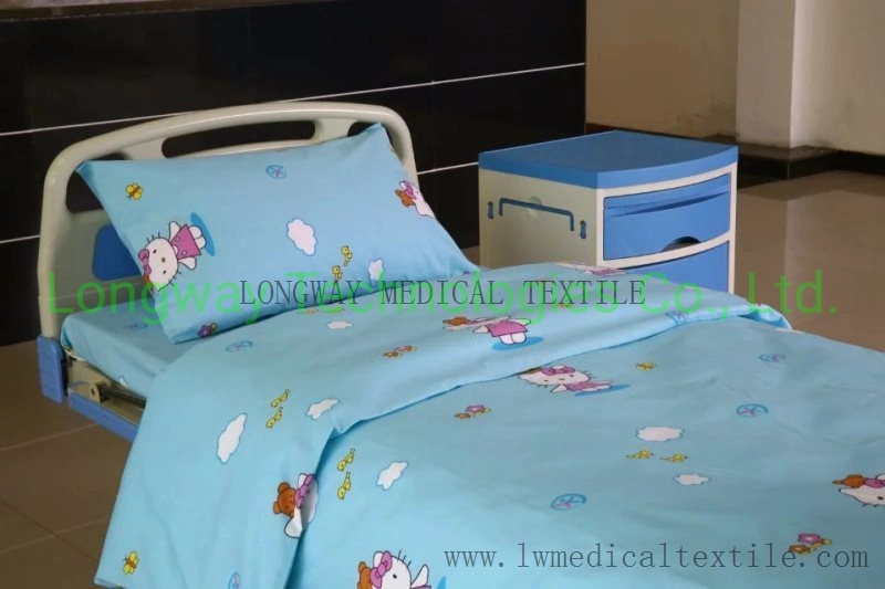 Hello Kitty Cor Azul cama de hospital para crianças