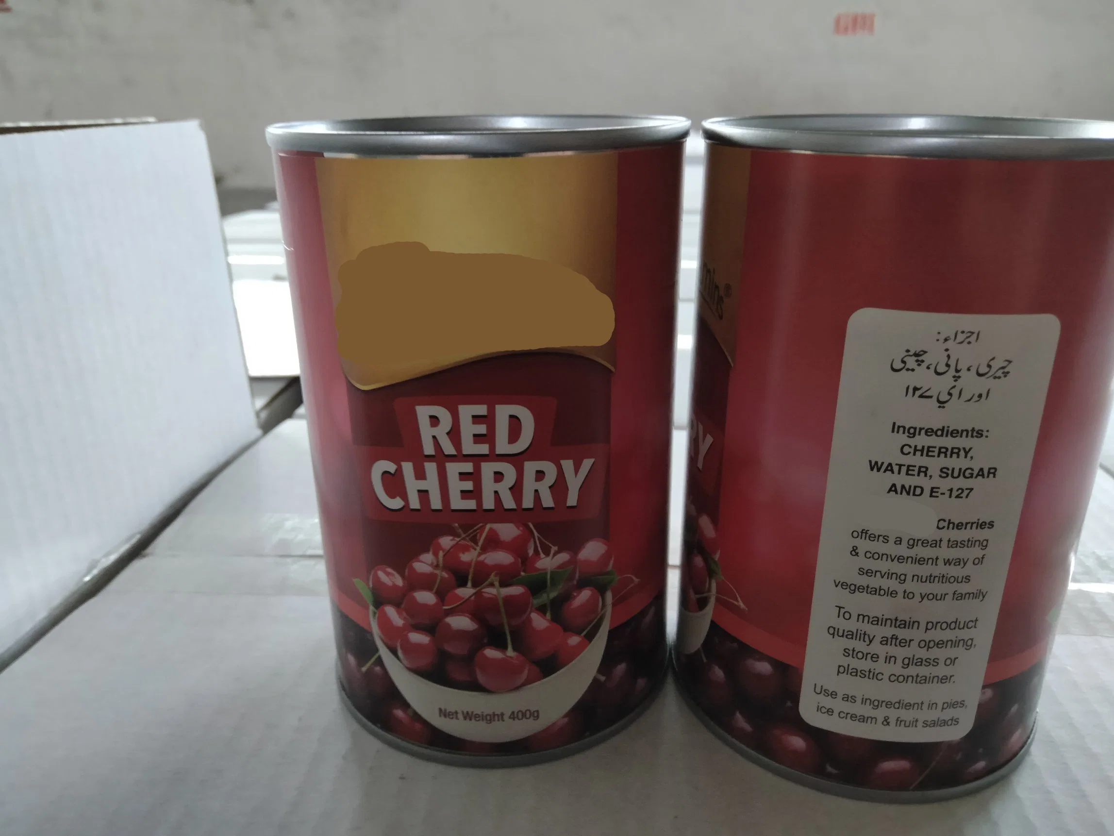 Canned Cherry in Syrup 400g