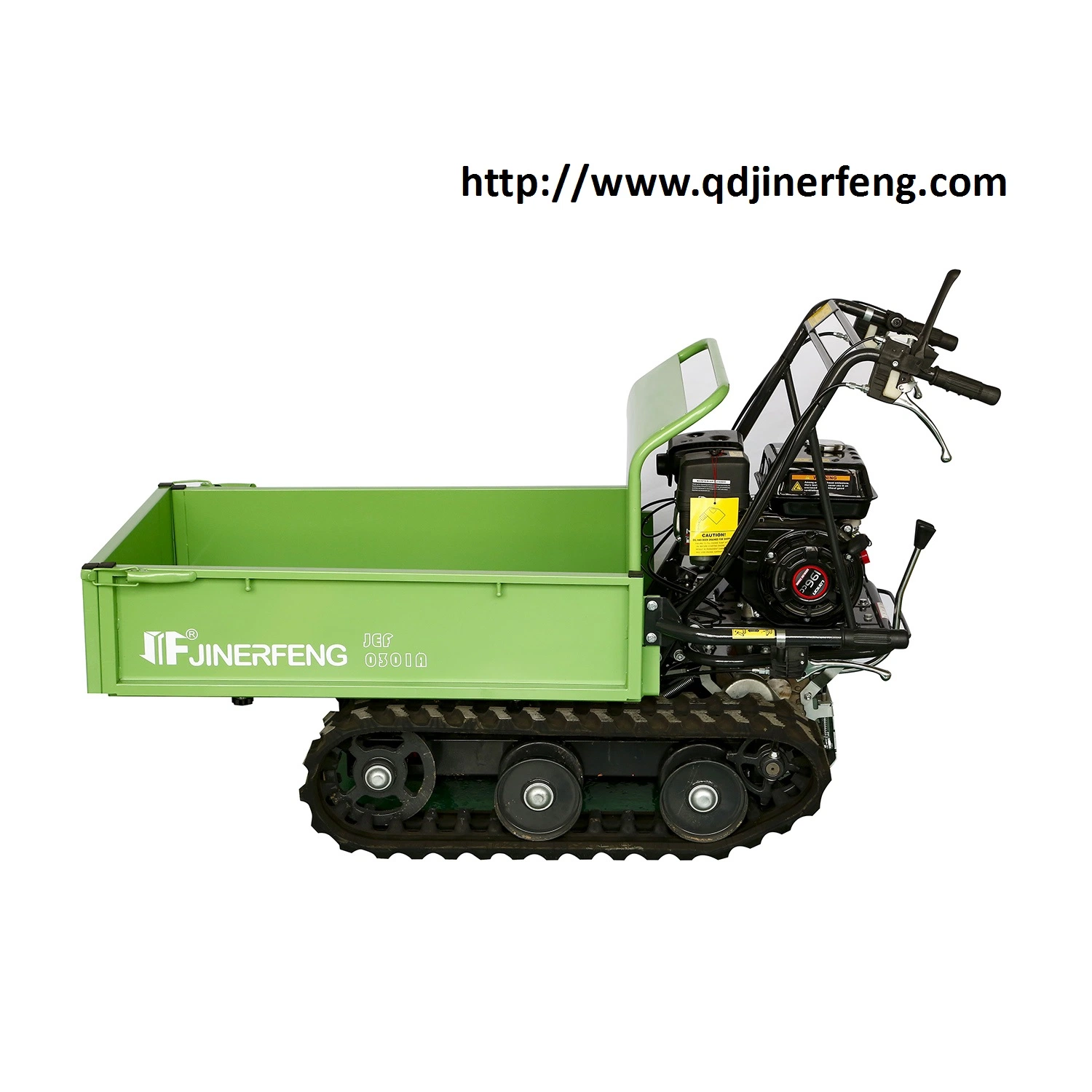 One Year Warranty 3f+1r 300kg Commercial Engine Dump Truck