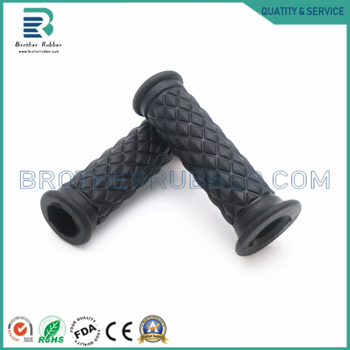 OEM ODM Temperature Silicone Rubber Hand Grip Rubber Handle for Cookware Parts