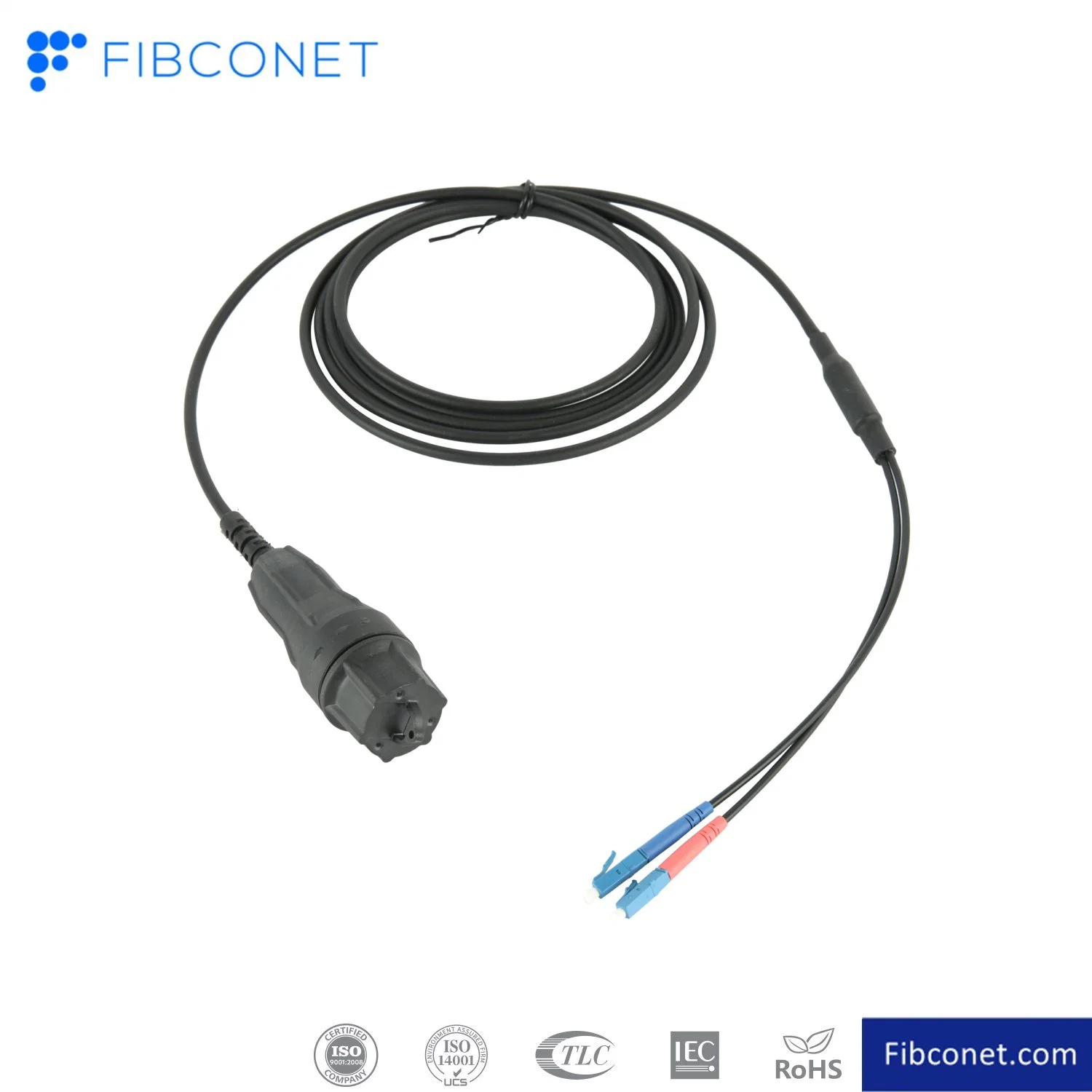 Optic LC Om4 Dx 2.0 3.0mm Fiber Optical Connector Types