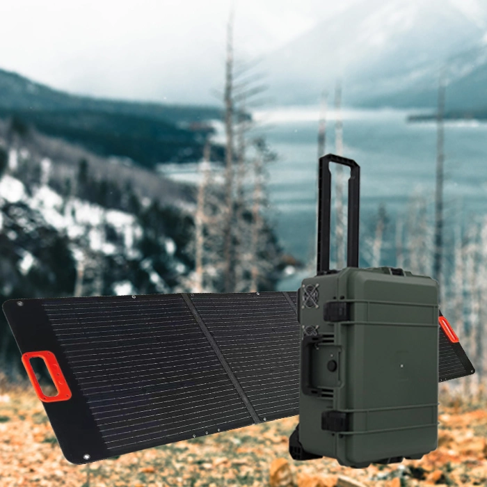 Outdoor Solar-Ladestation tragbare USV-Stromversorgung für Wohnmobil-Camping