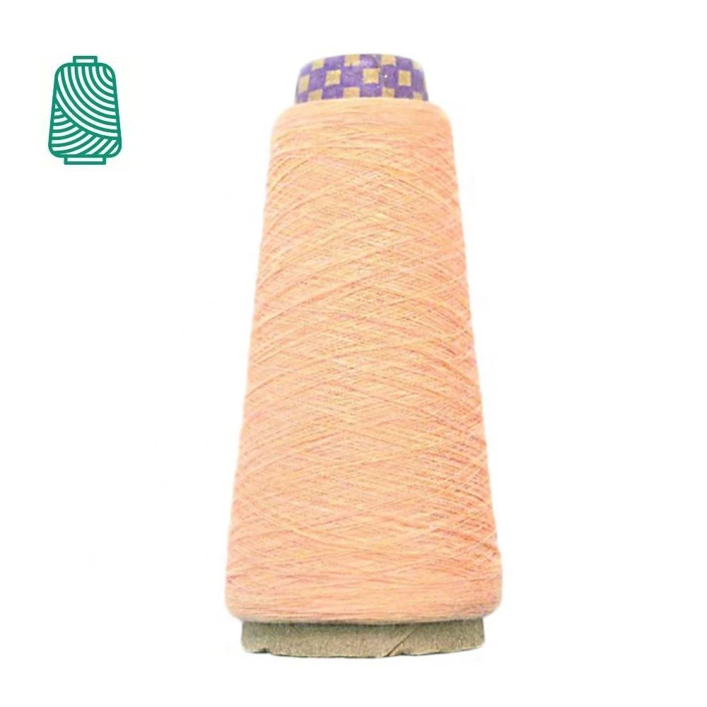 Poly/Cotton Yarn 2 Ply Ne 60 for Weaving/Knitting, Dyed