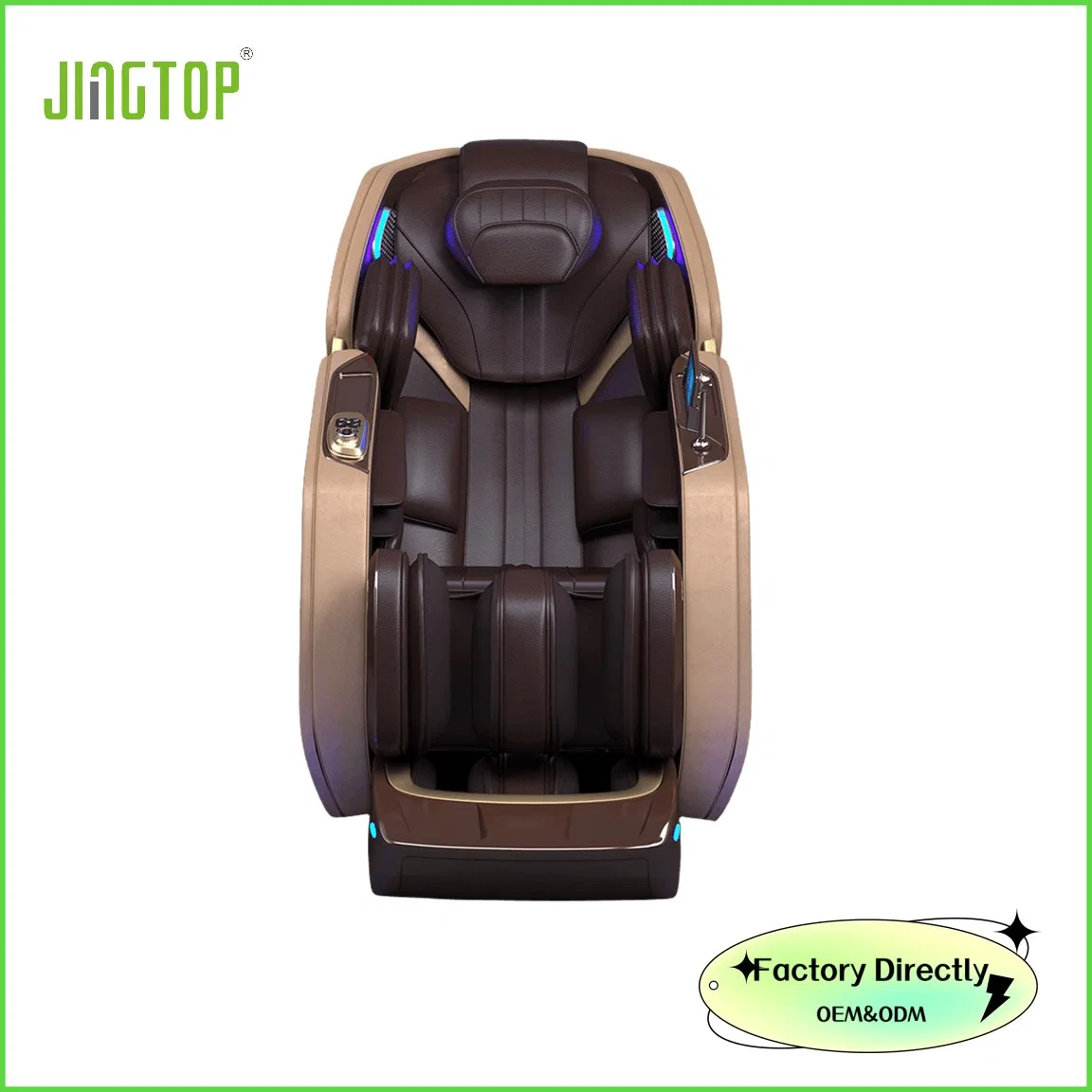 Jingtop Exclusive Agent 3D 4D Customized Full Body Air Pressure Foot SPA Chair Massaging Equipment