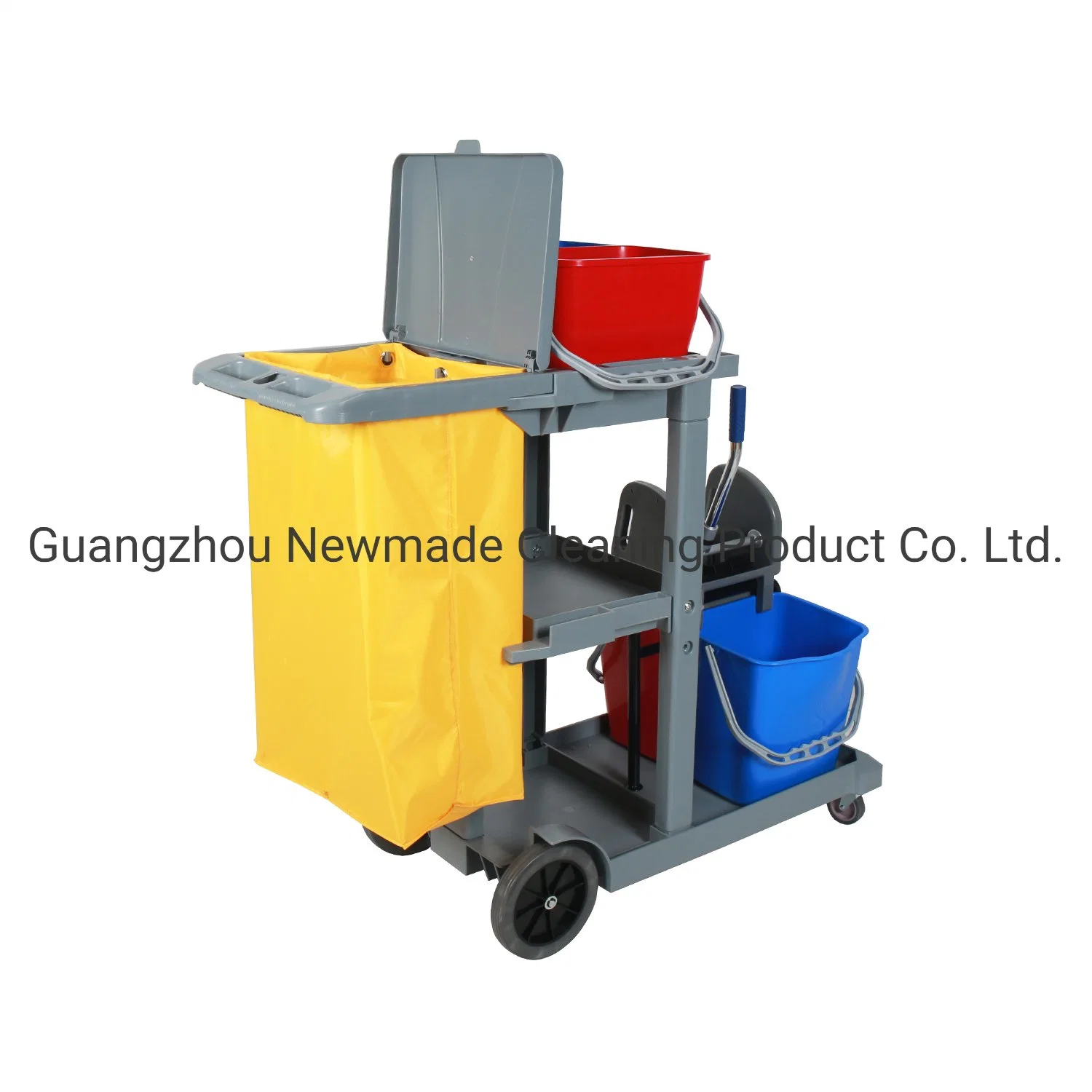 Janitor Cart Set Cleaning Trolley Utility Cart Set