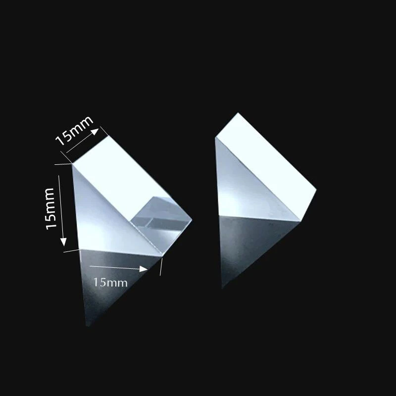 Right Angle Prism Optical Prism Glass Coated Right Angle Prism Mitsubishi Mirror Double 90 Degree Total Reflection Prism