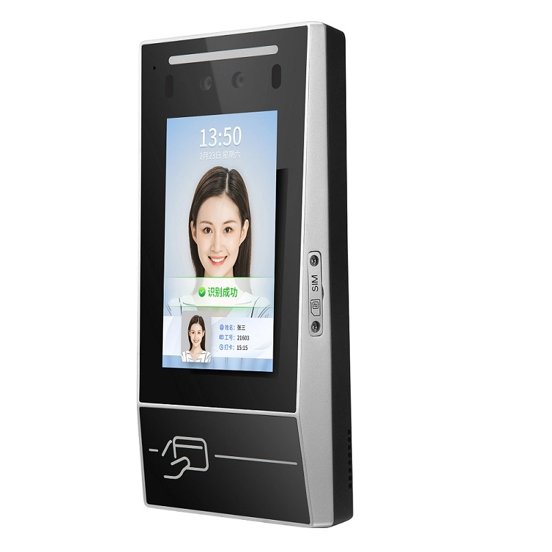 Wireless 4G Biometric 5 Inch Touchscreen Face Recognition Access Control with IC/ID Reader