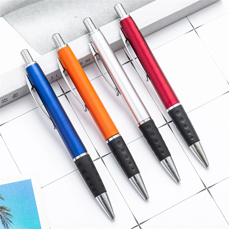 Plastic Promotional Advertising Press Ballpoint Pen Printing Logo