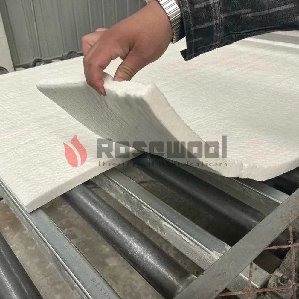 Rosewool Building Sound Absorption Materials Ceramic Fiber Blanket