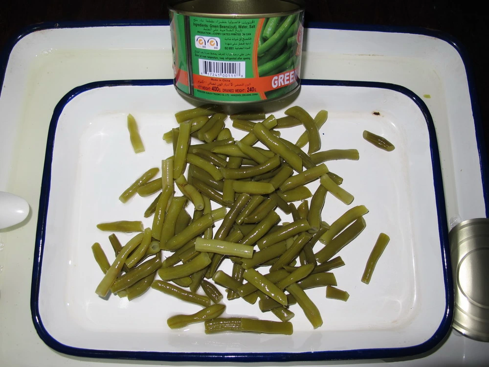 400g Canned Food Canned Green Beans with Private Label