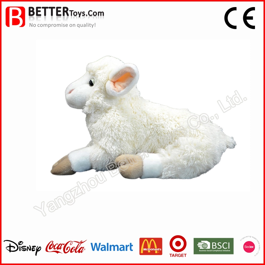 Customize Stuffed Farm Animal Soft Plush Toy Sheep