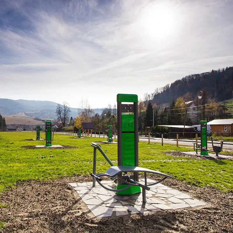 Máquinas de entrenamiento de alta calidad estándar europeo galvanizadas Máquinas de ejercicio al aire libre Equipo de fitness Air Walker Park