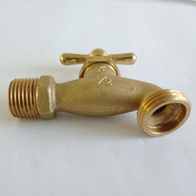 Connexion de filetage externe Fabricant Home Kitchen 3/4in China Garden Brass Robinet Bibcock