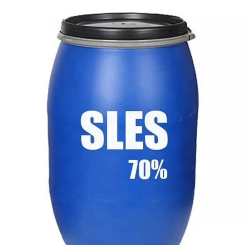 70% Purity SLES Supplier Detergent Raw Materials Usage SLES 70%