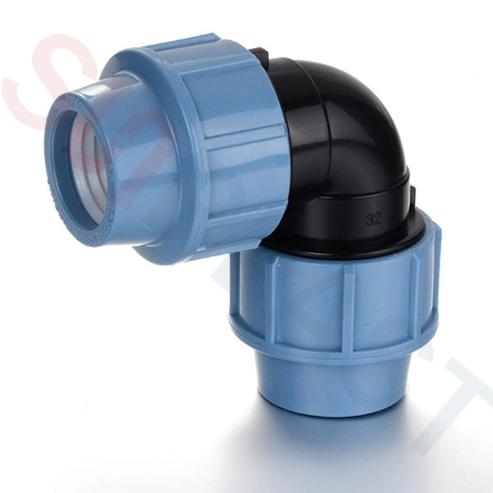 PP PE Compression Elbow HDPE Pipe Fittings Irrigation for Water Supply1 Buyer