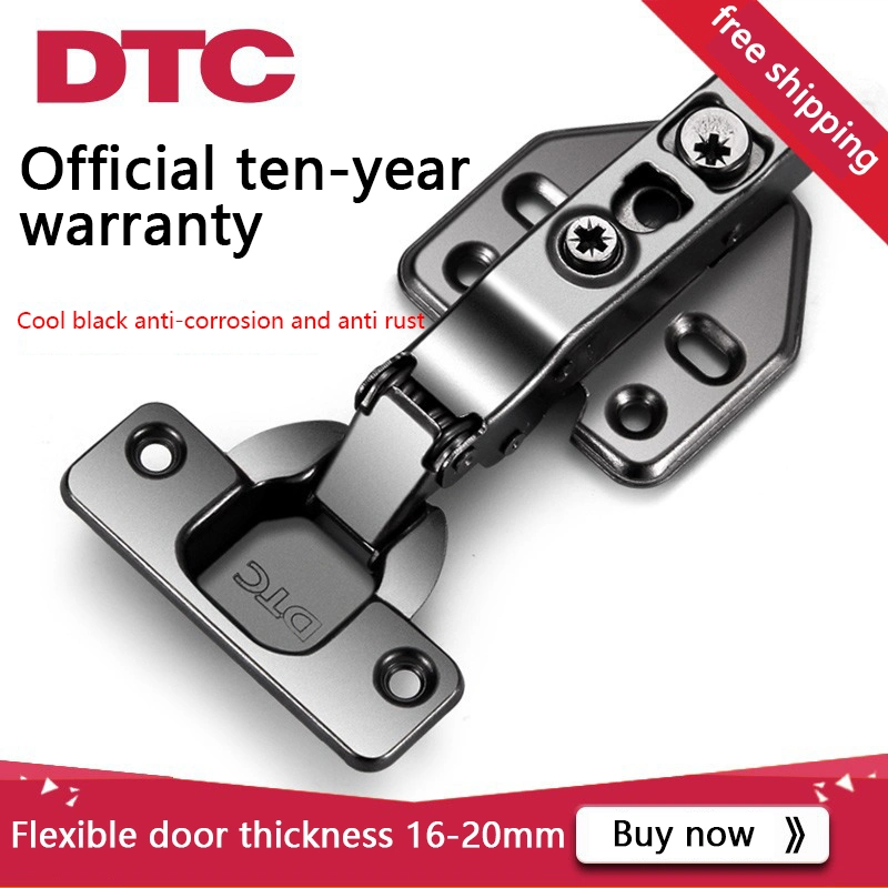 C80-B Kitchen Cupboard Wardrobe Door Dtc Hinges Soft Closing Mechanism Half Overlay Concealed Cabinet Hydraulic Hinge