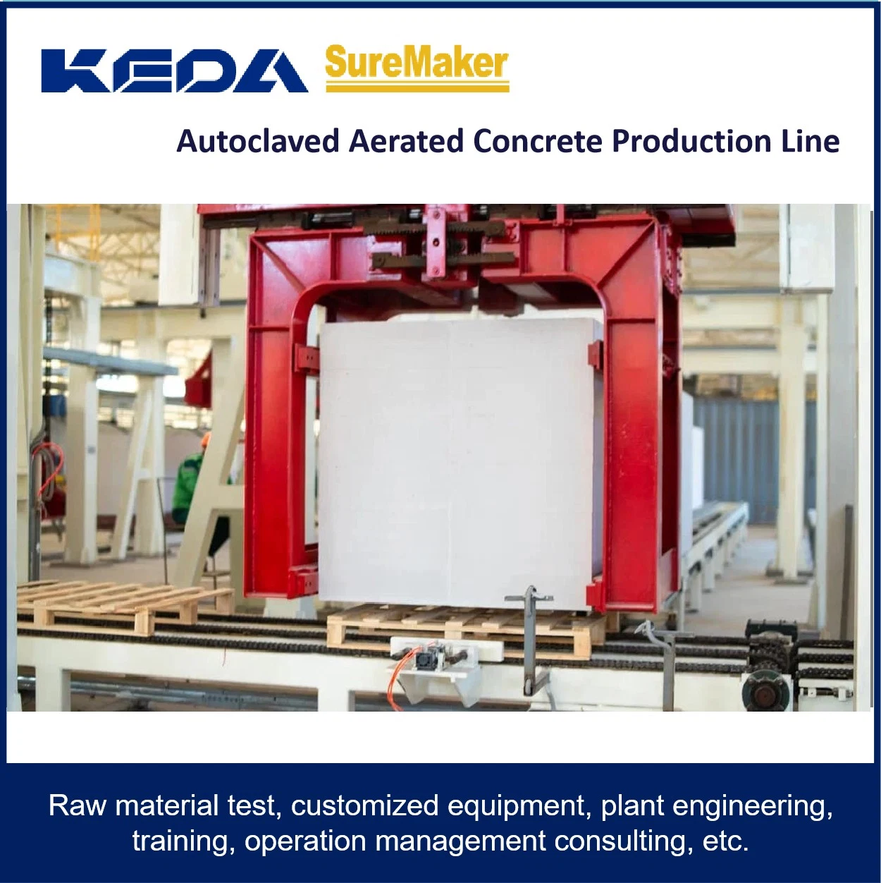 Keda Concrete Block Machine/ AAC Panel Making Line/ AAC Equipments