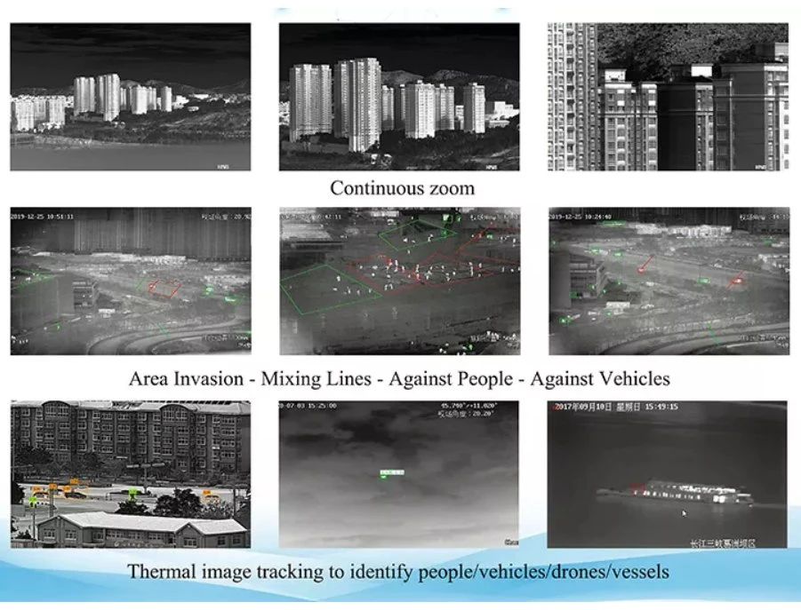 Cooled Long Range Thermal Imaging Turntable PTZ Camera System