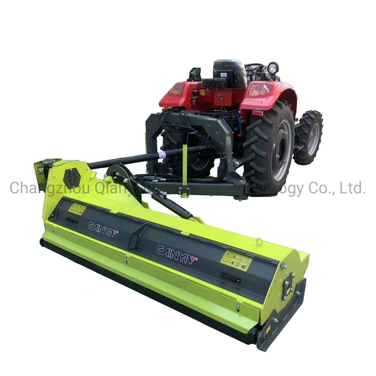 Super Heavy Duty Verge Flail Mower with Hydraulic Arm and Rear Bonnet