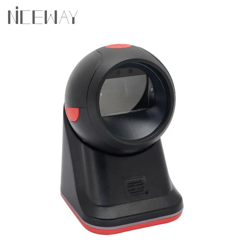 Plug and Play Easy Operating 2D Qr Desktop Omnidirectional Barcode Scanner Reader