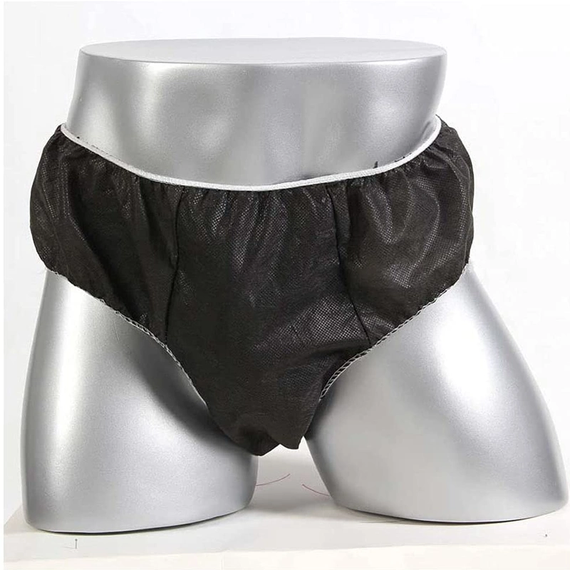 Mujeres desechables Nonwoven Medical Check Panties ropa de vestir Panties de maternidad SPA Muestras libres del juego