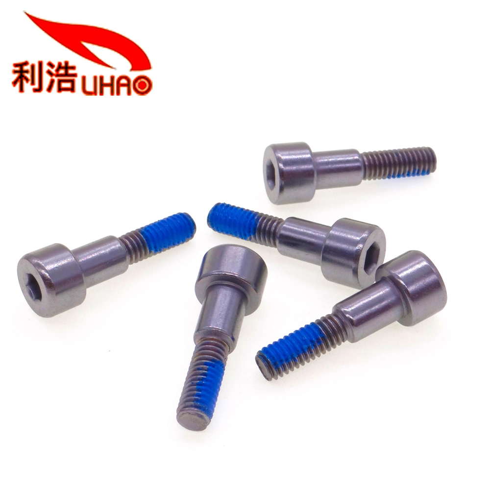 High-Strength Bolts / Manufacturer Wholesale/Supplier / Cup Head Half Thread Stepped Nylon Patch Screws