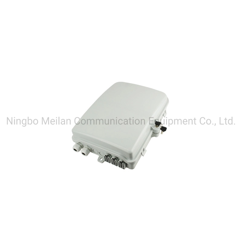 Small FTTH Access Fiber Optic Waterproof Terminated Distribution Box