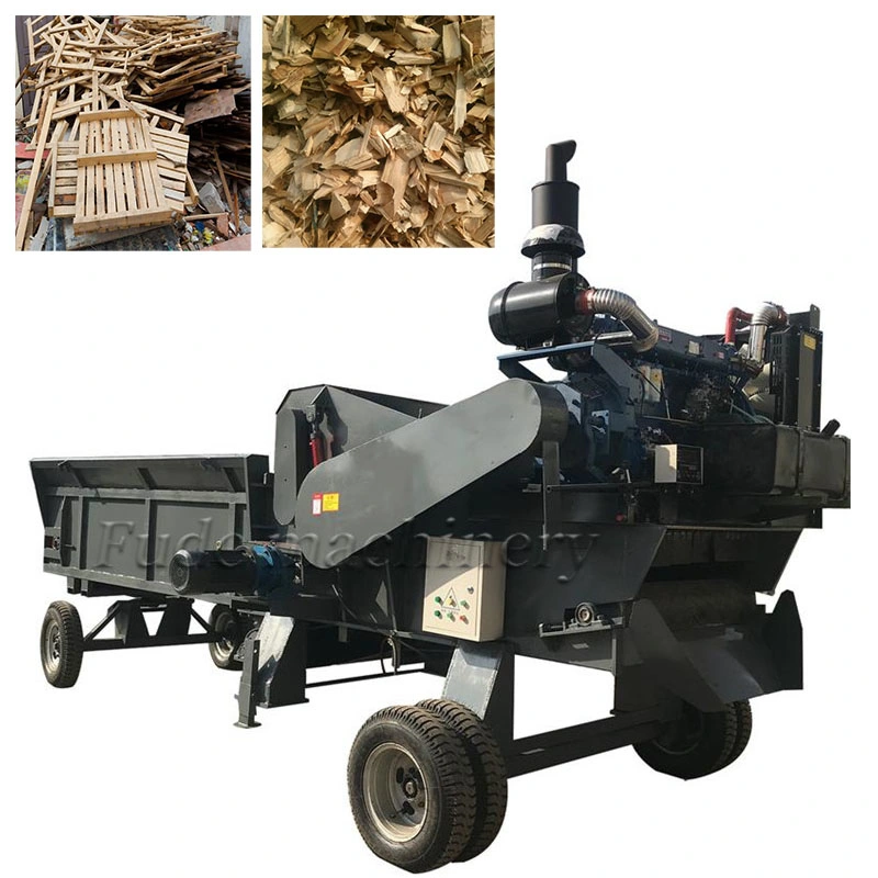 Feeding Inlet Is 1400*600 mm and The Capacity Is 18-24 T/H Wood Crusher