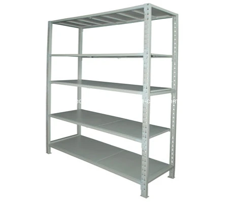 Warehouse Storage Steel Slotted Angle Light Duty Shelf