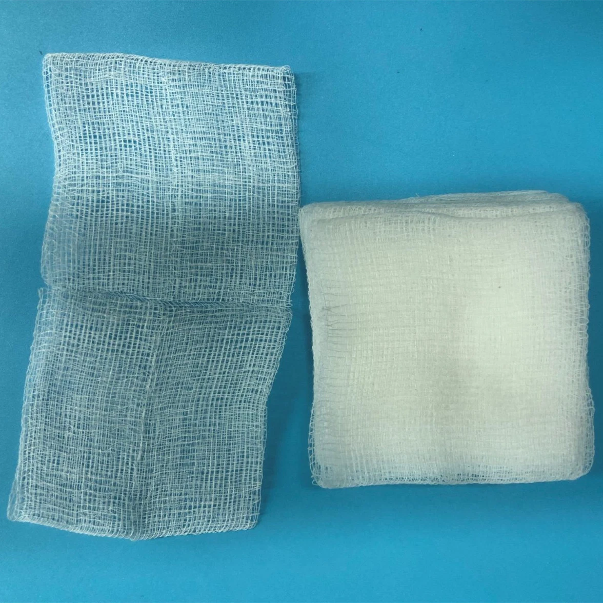 Highly Absorbent Non Woven Gauze Medical Gauze, 5X5cm, 4-Ply