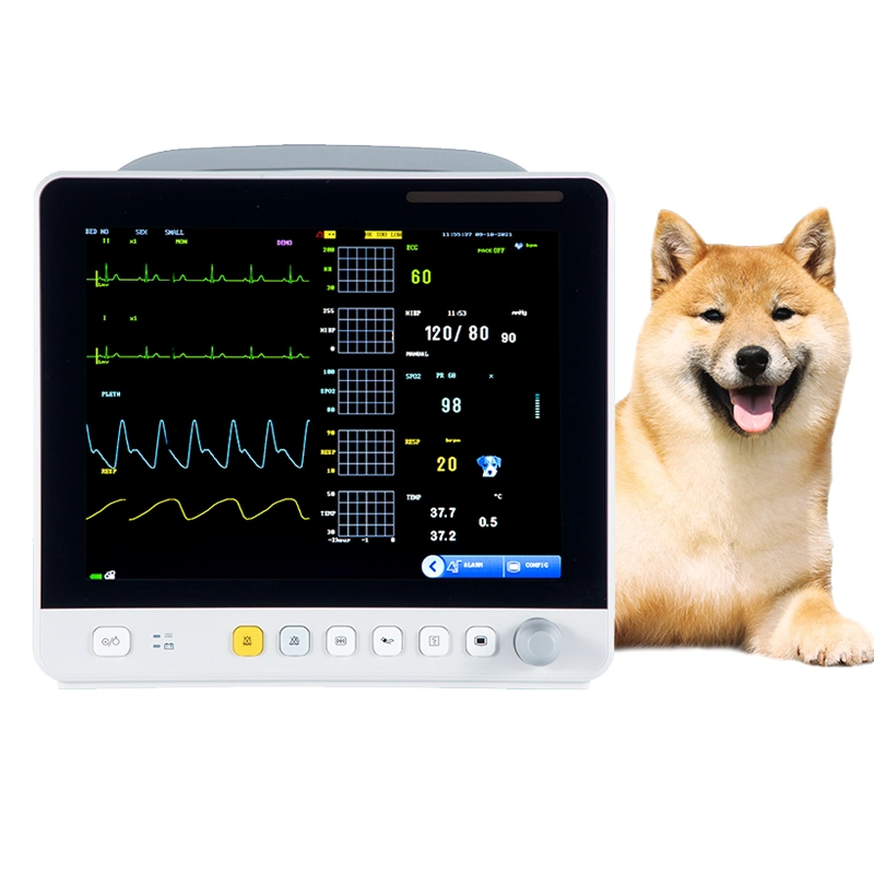 Soymed Multiparameter Patient Monitor Instrument Veterinary Parameter with Cheap Price