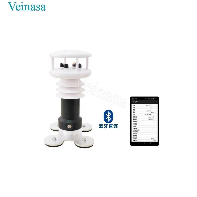 Veinasa-Cthpm Vehicle-Mounted Integrated Pm 2.5 and Pm 10 Sensors Temperature and Humidity Sensor Wireless Weather Station