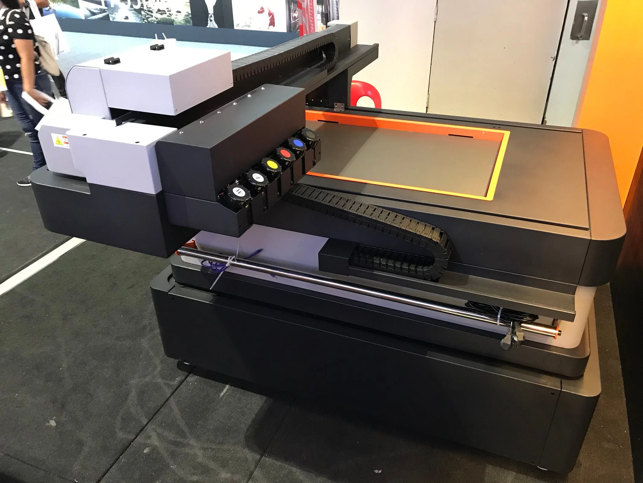 Tecjet Dx5, Dx7, XP600 Printhead UV Flatbed Printer 4 Color Printing Machine Price