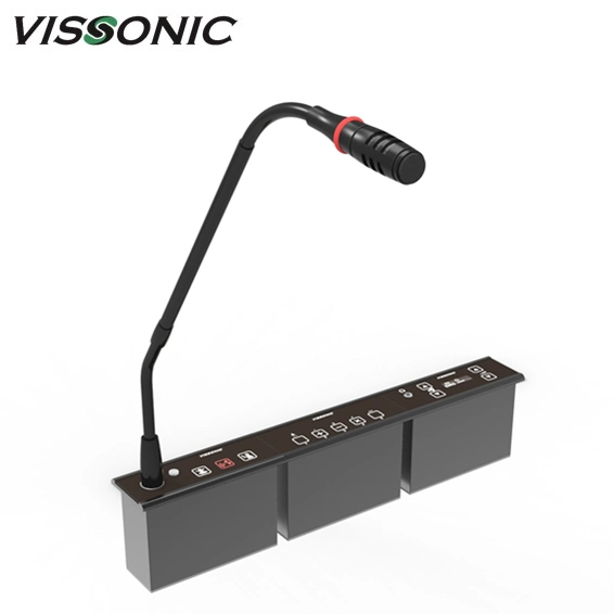 Cat5 Digital Flush-Mounting Discussion Audio Conference System