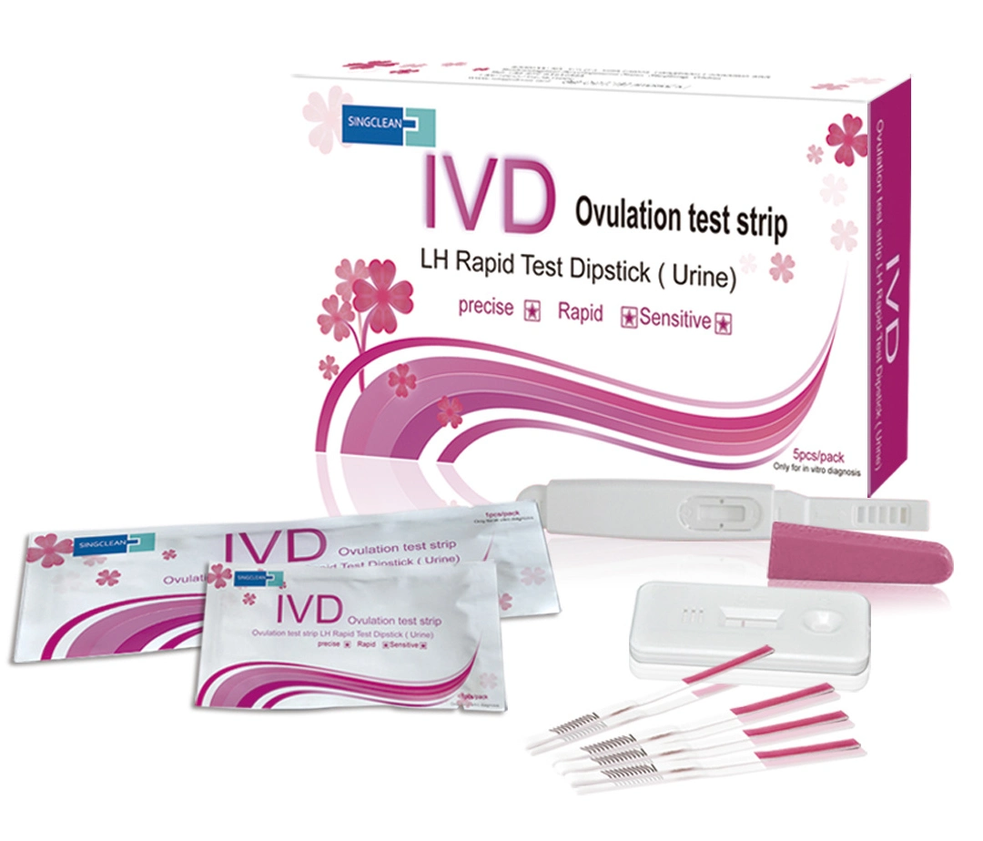 Lh Ovulation Medical Diagnostic Test Kits with CE by Urine