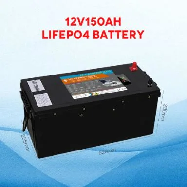 Batterie portable LiFePO4 batteries lithium-ion 12 V 48 V 100 ah 150 ah 200 ah énergie solaire stockage phosphate batterie 72 V 30 ah